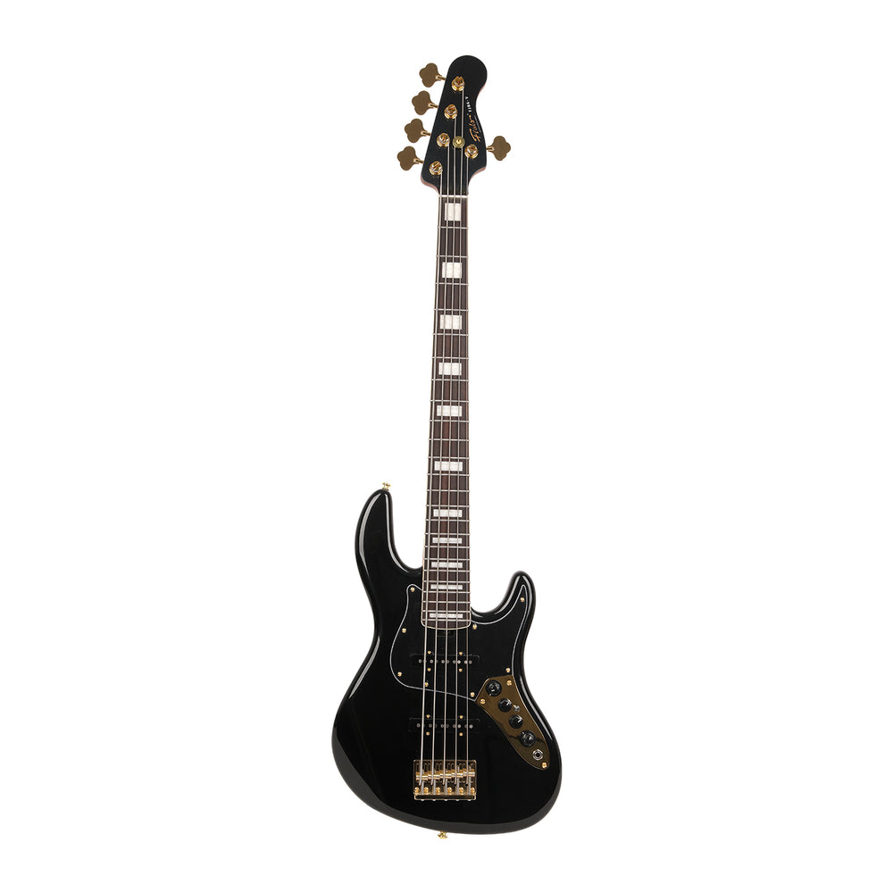 FOALS FJB6 5-String Electric Bass | Active/Passive Switching | Modern J-Style Bass Guitar