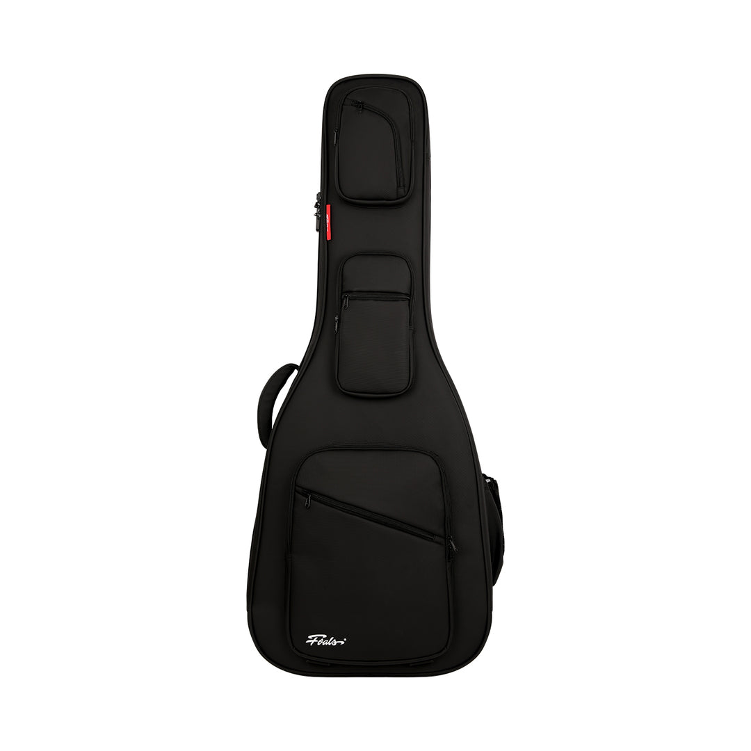 FOALS Armor Series Electric Guitar Travel Case with Wheels | Heavy-Duty Protective Gig Bag TSA lock