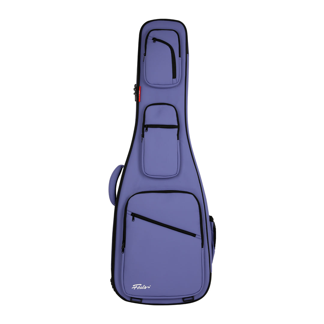 FOALS Armor Series Electric Guitar Travel Case with Wheels | Heavy-Duty Protective Gig Bag TSA lock