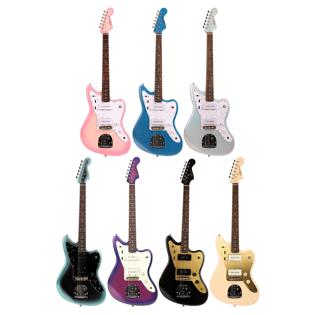 Foals Electric Guitar FJM6 Offset-Style Guitar with Tremolo,  Premium Beginner & Pro Instrument